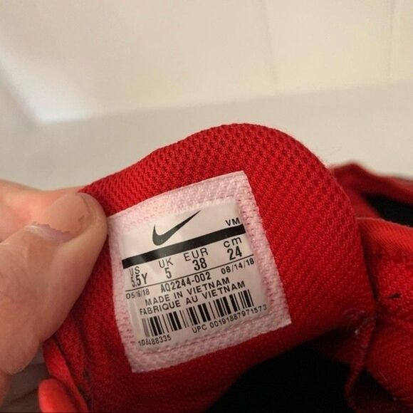 Nike Air Max University Red & Black Sequent 4 Sneakers - Picture 8 of 11